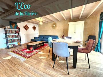 Location de vacances pour 5 personnes, avec jardin et vue à Libourne