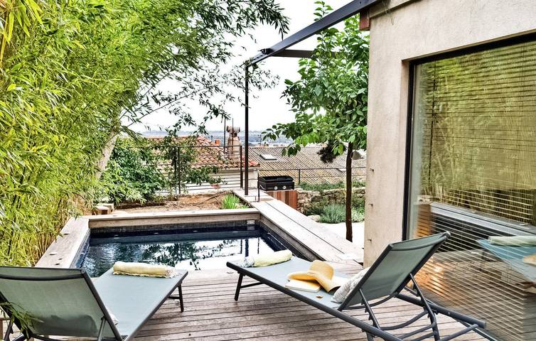 Apartamento con vistas al mar, piscina y servicios in Hyeres, Parque nacional Port-Cros