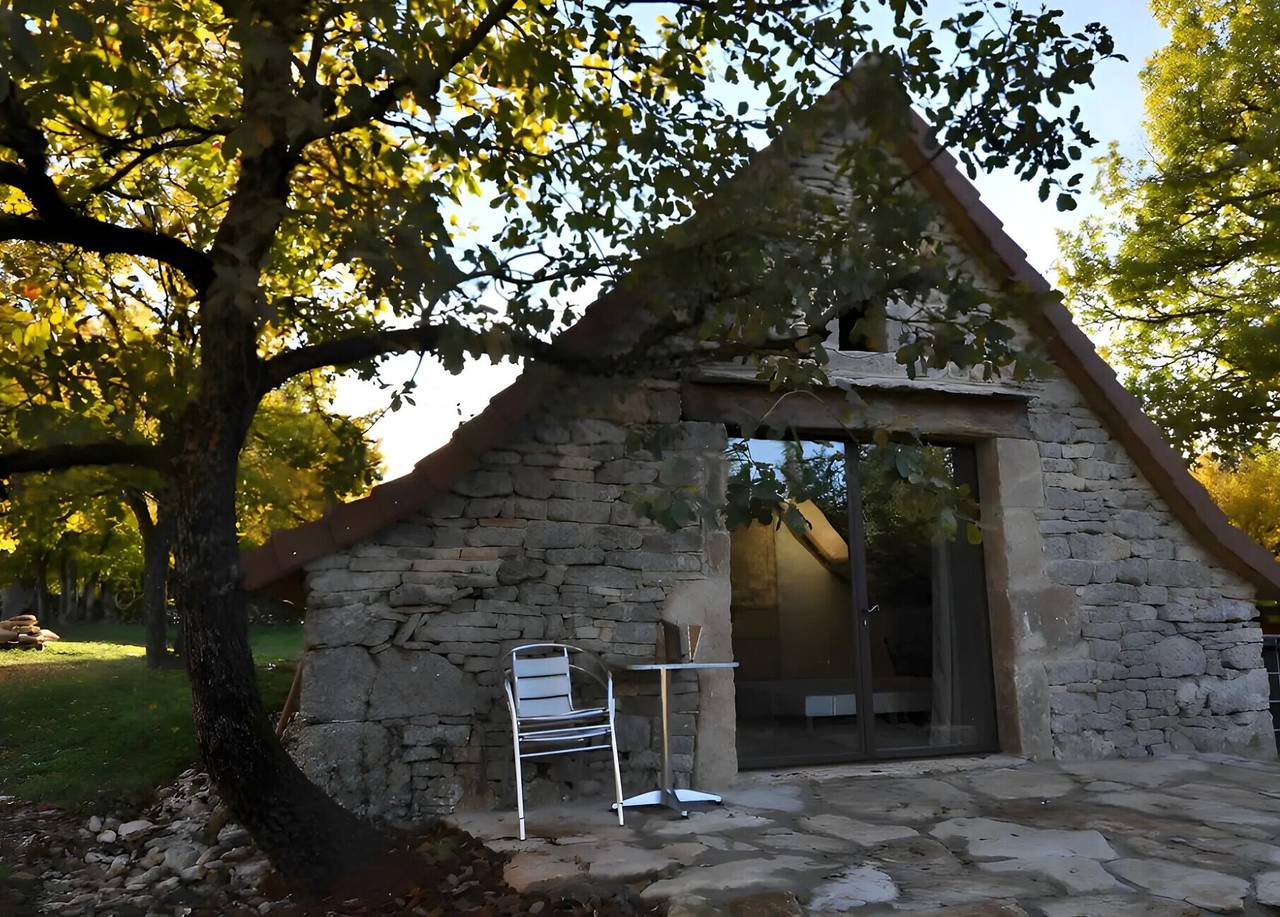 Chambre D’hôte pour 3 Personnes dans Marcilhac-sur-Célé, Parc Naturel Régional des Causses du Quercy