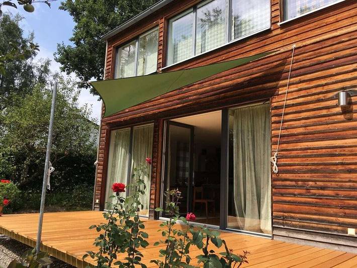 Ferienhaus für 4 Personen, mit Terrasse und Garten