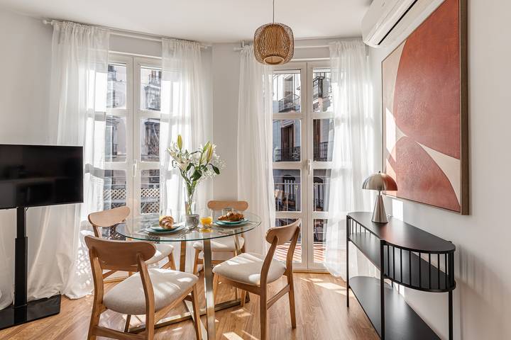 Apartamento para 4 personas, con terraza en Malasaña