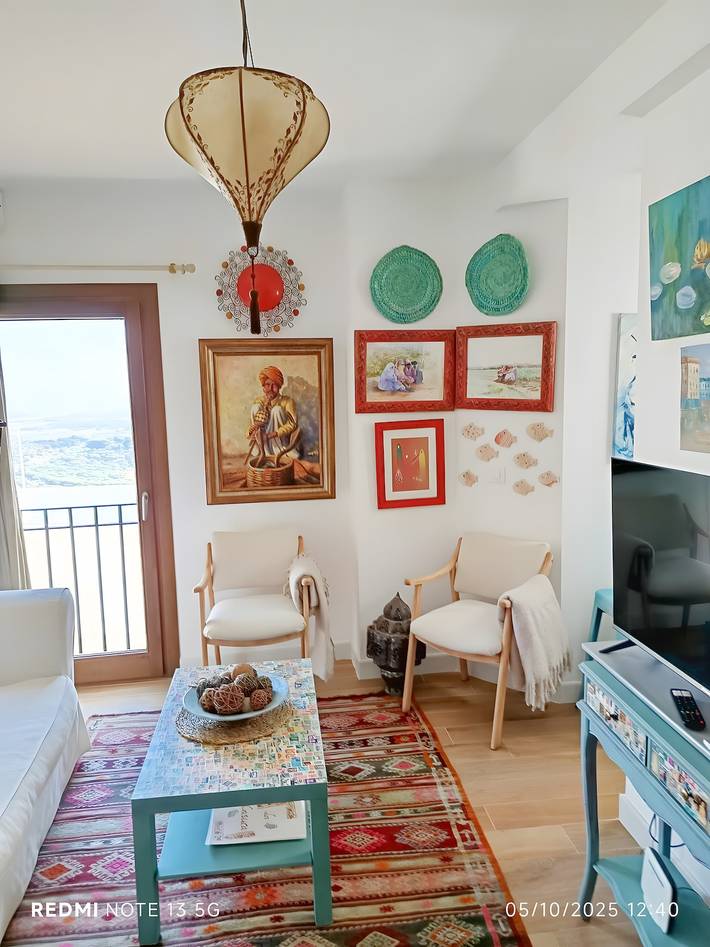 Ferienhaus 'La Casuca' mit Meerblick, Wlan und Klimaanlage in Vejer de la Frontera, Costa de la Luz