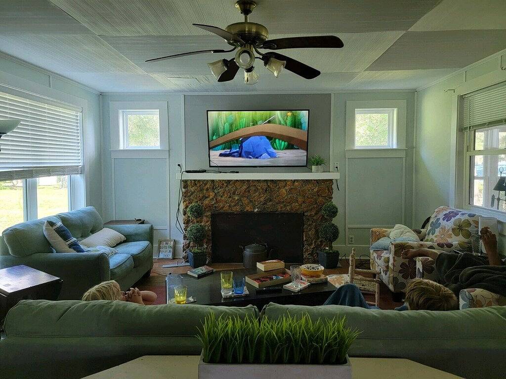 Familienheim auf erstaunlichem weißem Sand Bottom See in Clay County (FL)