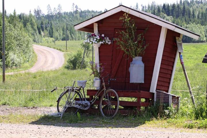 Ferienhaus für 3 Personen, mit Terrasse und Garten sowie Sauna und Seeblick in Ruovesi