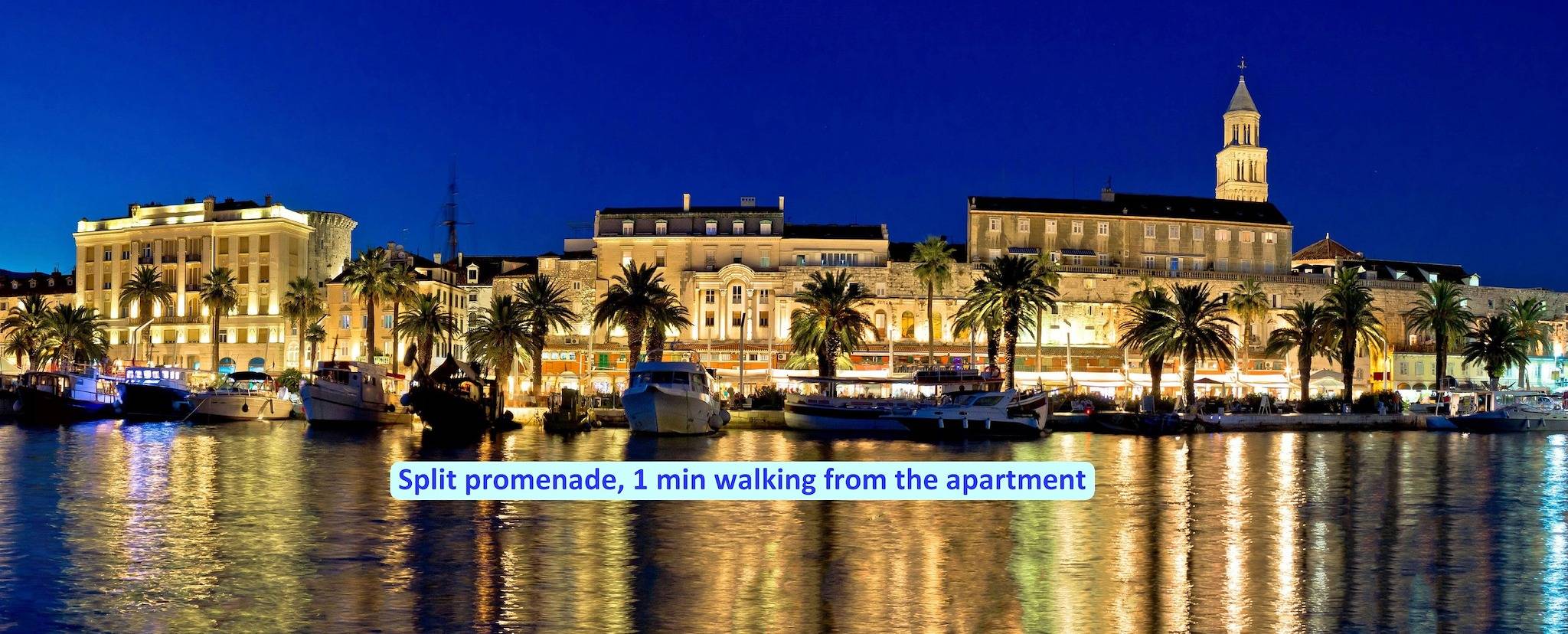 Hel ferieleilighet, D - beautiful studio in the heart of Split in Split, Split-Dalmatia