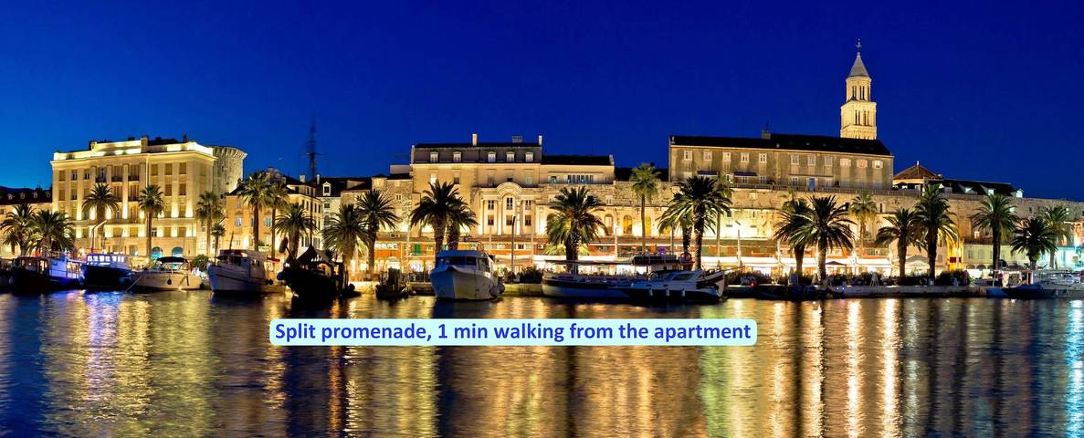 Ganze Ferienwohnung, D - beautiful studio in the heart of Split in Split, Split-Dalmatien