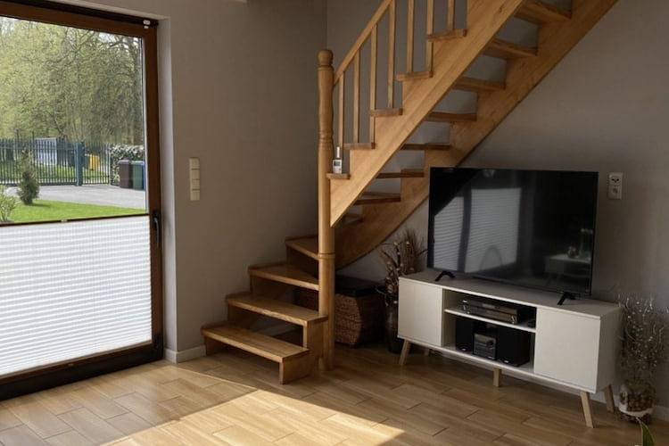 Komfortables Ferienhaus mit privatem Garten in Dębina, Polnische Ostsee
