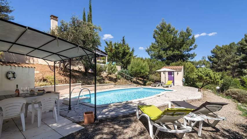 Location de vacances pour 6 personnes, avec piscine et jardin à Pouzols-Minervois - 4
