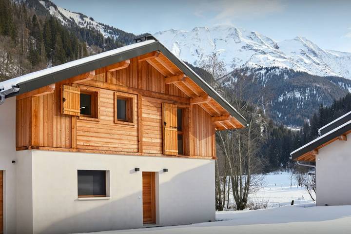 Chalet pour 8 personnes, avec Terrasse et Jardin en Haute-Savoie