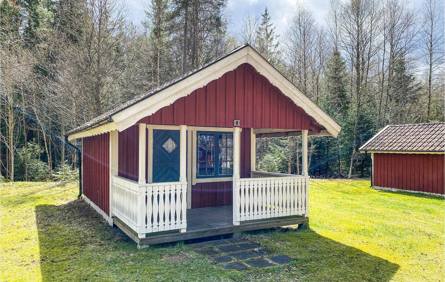 Ferienhaus für 4 Personen mit Terrasse in Hylte, Halland