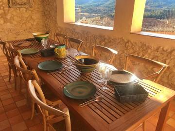 Chambre d’hôte pour 2 personnes, avec terrasse à Moustiers-Sainte-Marie
