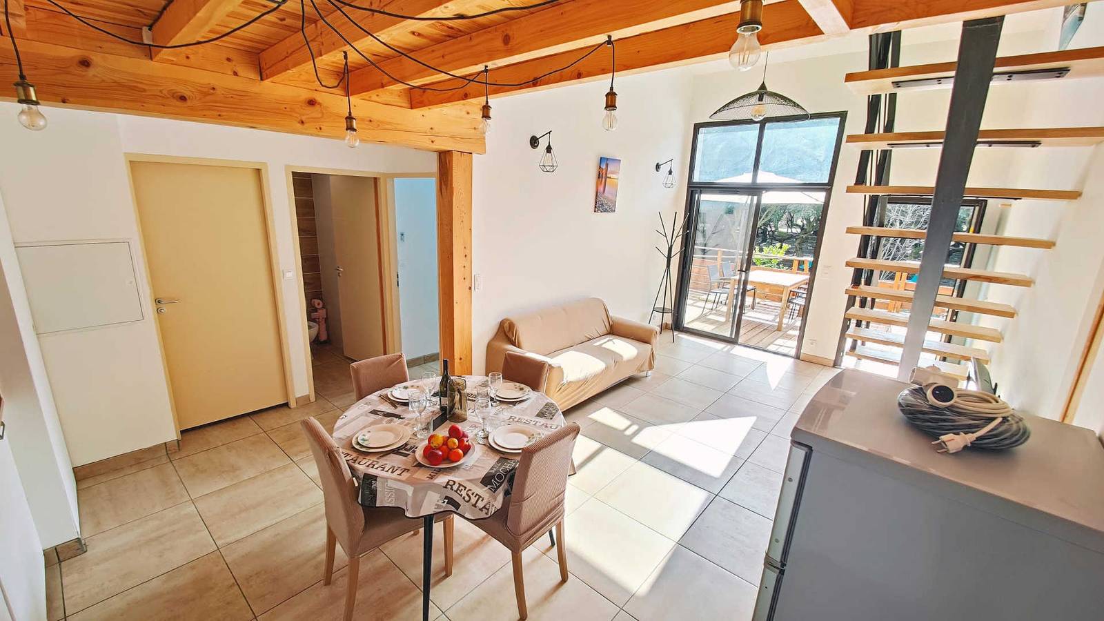Gîte für 5 Personen mit Terrasse in Elne, Côte d'Améthyste