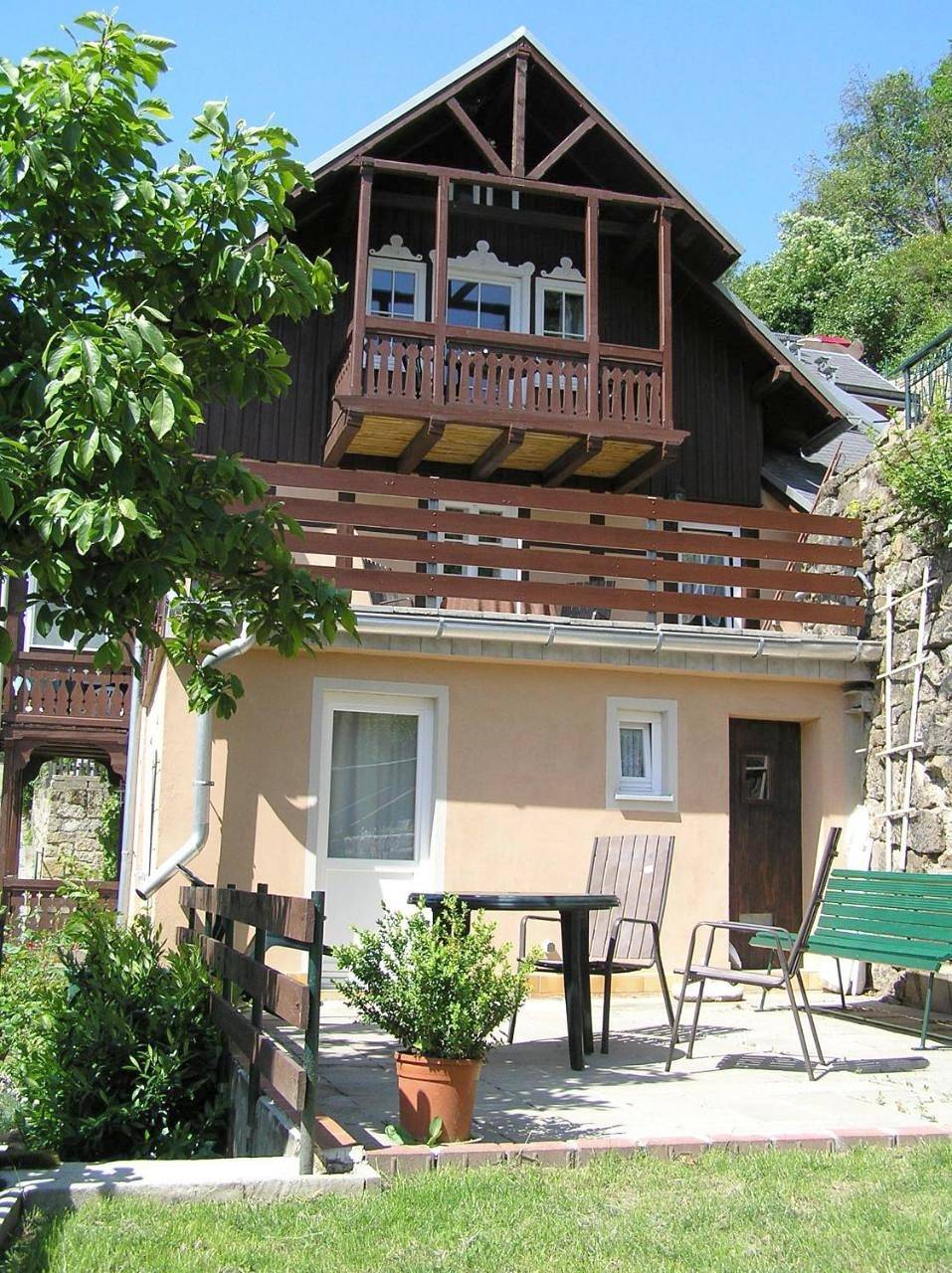 Ganze Wohnung, Apartment with Balcony in Stadt Wehlen, Wehlen
