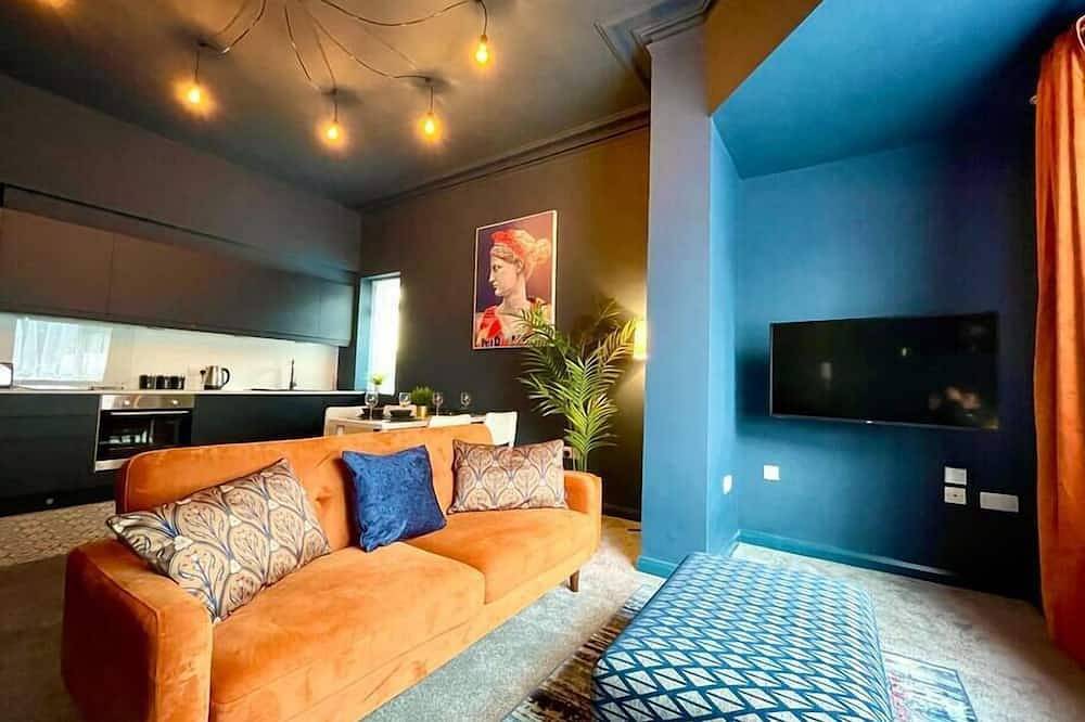 Appartement entier, Stunning 2 bed - free parking -5 min walk to beach in Bournemouth, Angleterre du Sud-Ouest