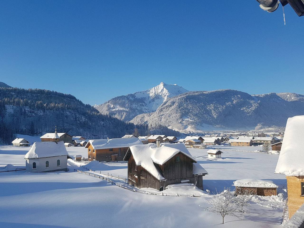 Ganze Ferienwohnung, Bregenzerwälderhaus Ambros - Bregenzerwälderhaus Ambros in Bezau, Bregenzerwald