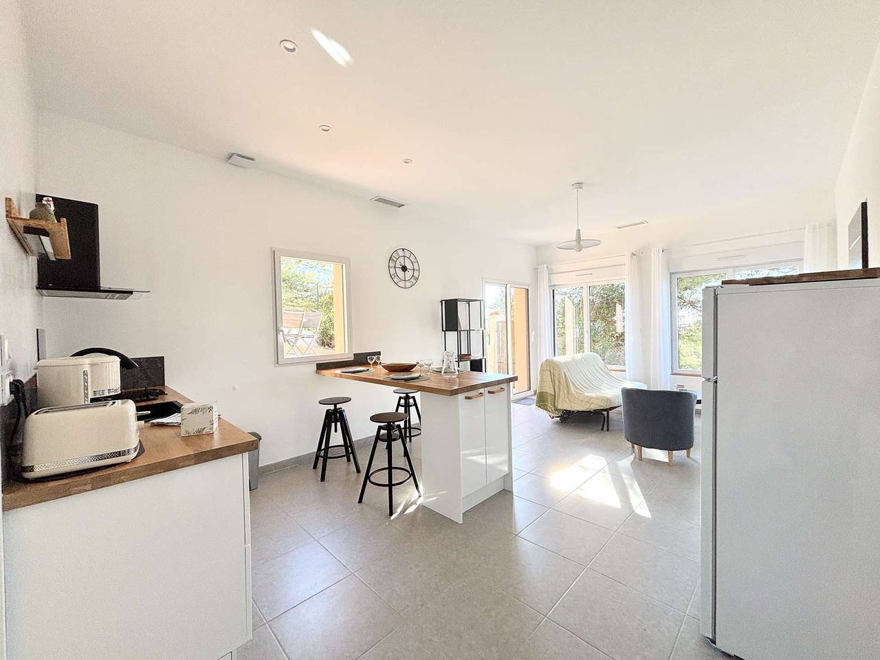 Appartement de vacances entier, Leucate Plage villa T3 proche mer wifi parking in Leucate-Plage, Leucate