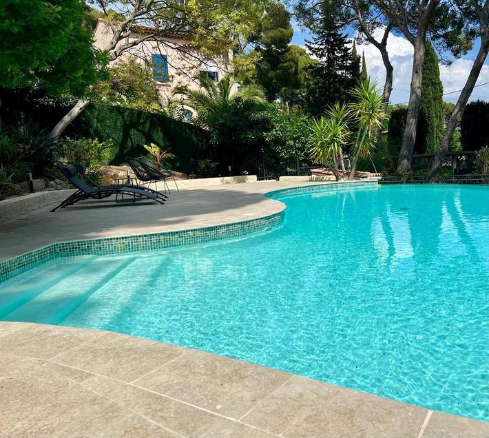 Villa pour 6 personnes, avec vue ainsi que jardin et piscine, animaux acceptés à la La Ciotat - 2