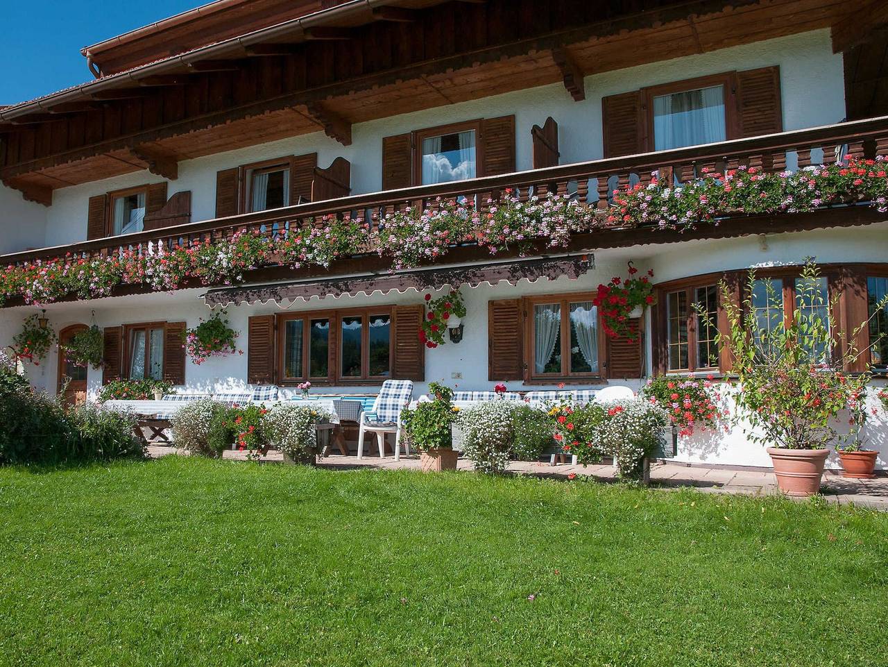 Gästehaus Unterreiterhof - Ferienwohnung Bauernrose klein in Bad Wiessee, Bayerische Alpen