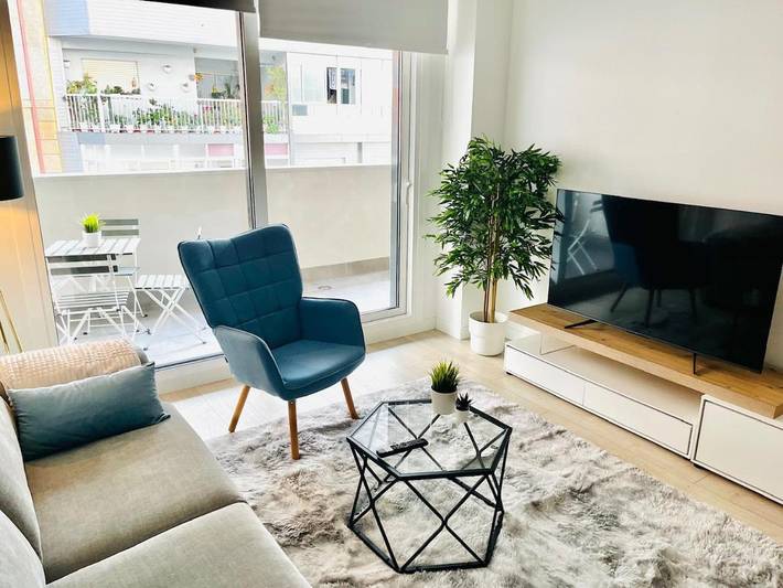 Apartamento de férias para 2 pessoas, com terraço em Vigo