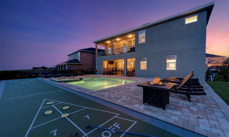 Beautiful 5 Star Villa with Private Pool on the Prestigious Encore Resort at Reunion, Orlando Villa 4701 in Reunion (FL), Four Corners