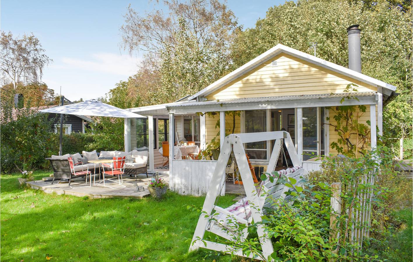 Ferienhaus für 6 Personen mit Terrasse in Schwedische Ostsee