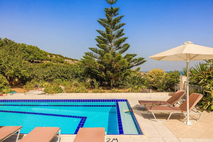 Villa pour 6 personnes, avec balcon dans Skala - 4