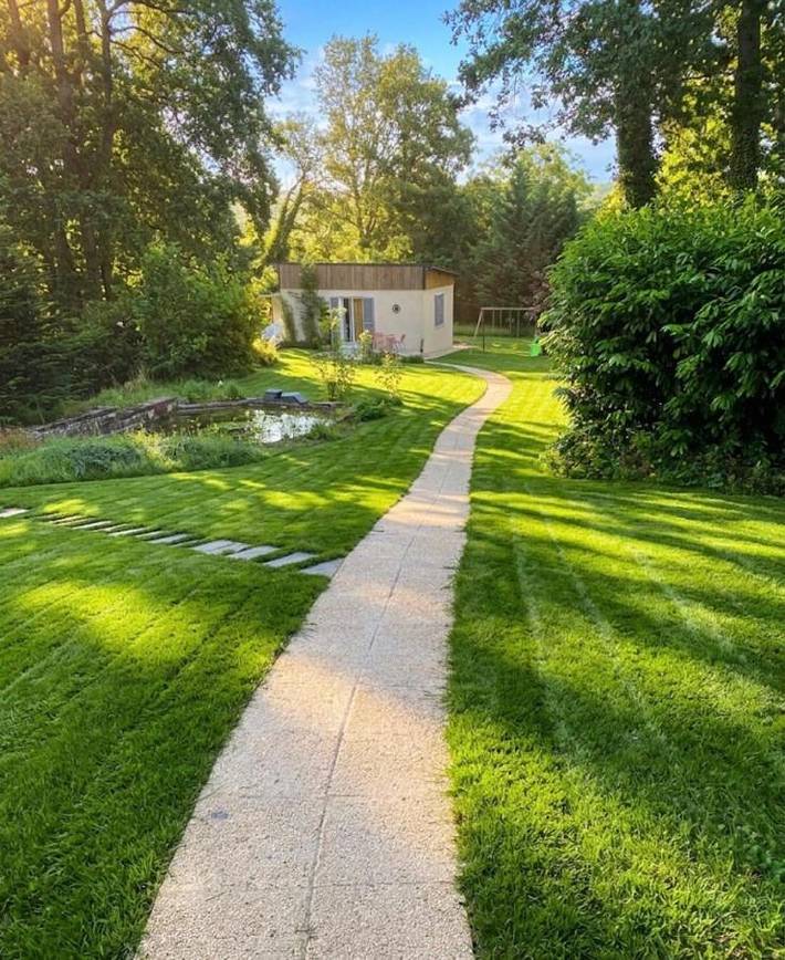 Maison de vacances pour 4 personnes, avec Terrasse ainsi que Jardin et Vue à Montry
