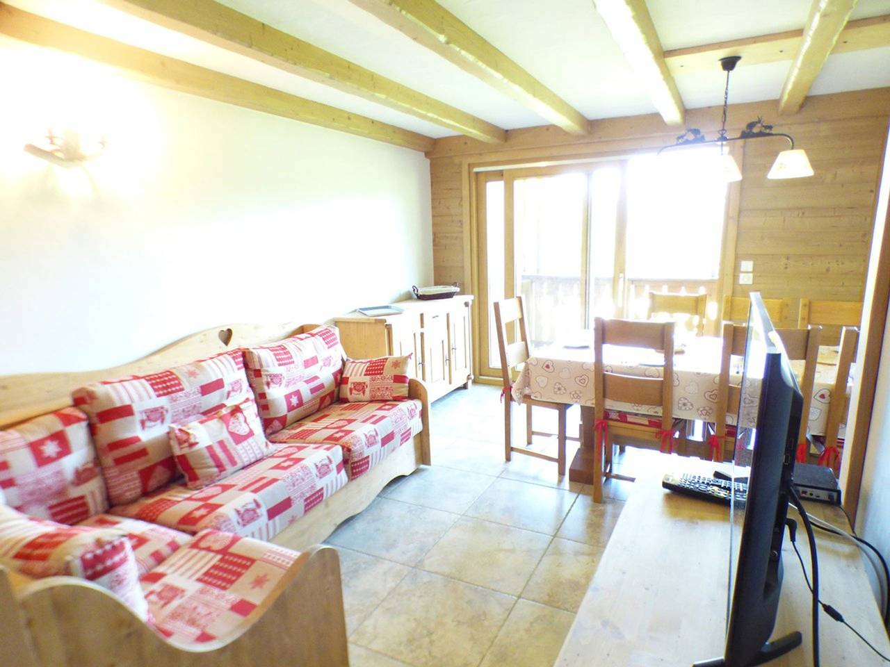 Geheel appartement, 5-room apartment for 8 ppl in Les Saisies in Villard-sur-Doron, Albertville en omgeving