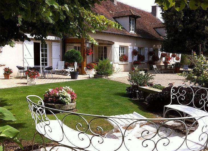 Chambres d'hôtes Ferme de Mailly - Chambre "jaune" in Lazenay, Région de Vierzon