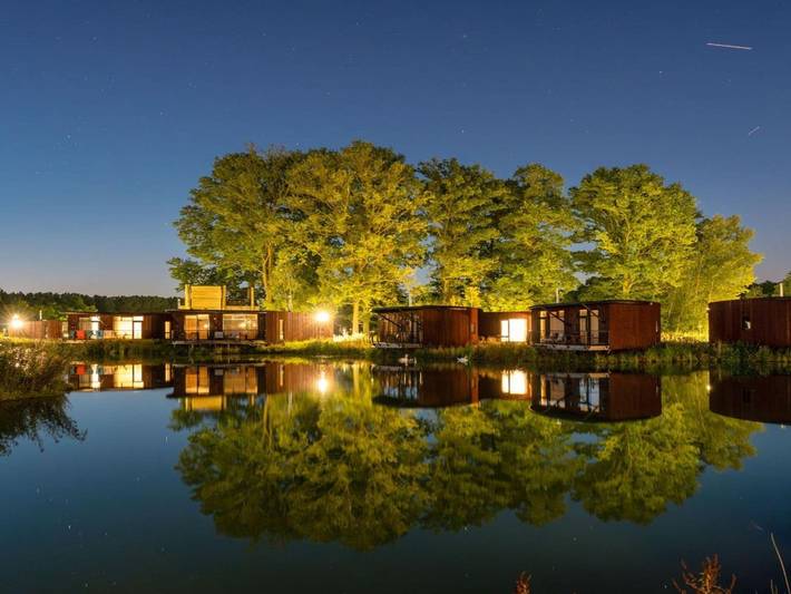 Bungalow für 4 Personen, mit Balkon/Terrasse und Pool in Belgien