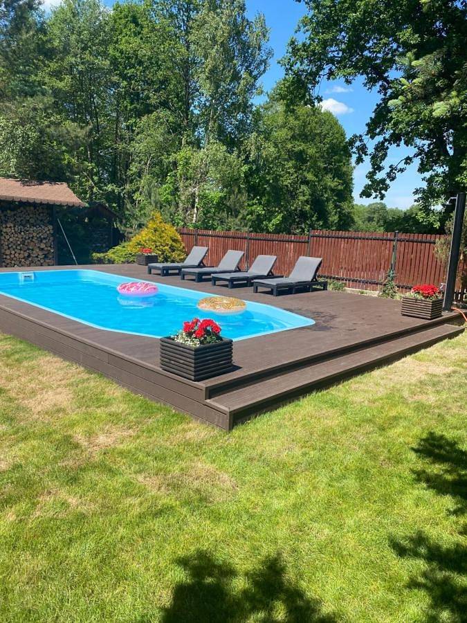 Villa für 12 Personen, mit Ausblick und Pool sowie Garten und Seeblick, mit Haustier in Polen - 2