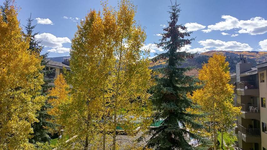 Vacation rental for 6 people, with sauna and hot tub as well as balcony in Avon