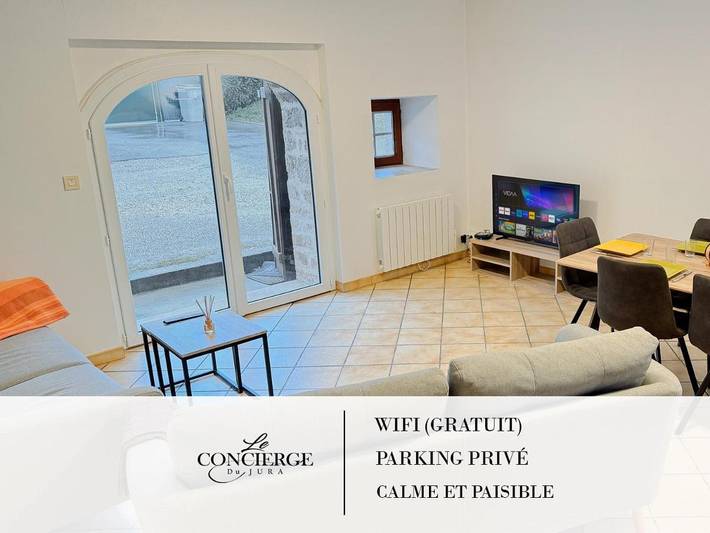 Gîte pour 6 personnes, avec terrasse dans Frébuans