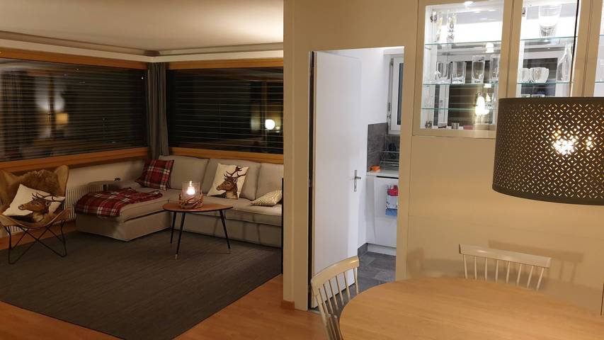 Ganze Ferienwohnung, Casa Martin - 4.5 Zimmer Wohnung mit 3 Schlafzimmer in Flims-Dorf, Flims
