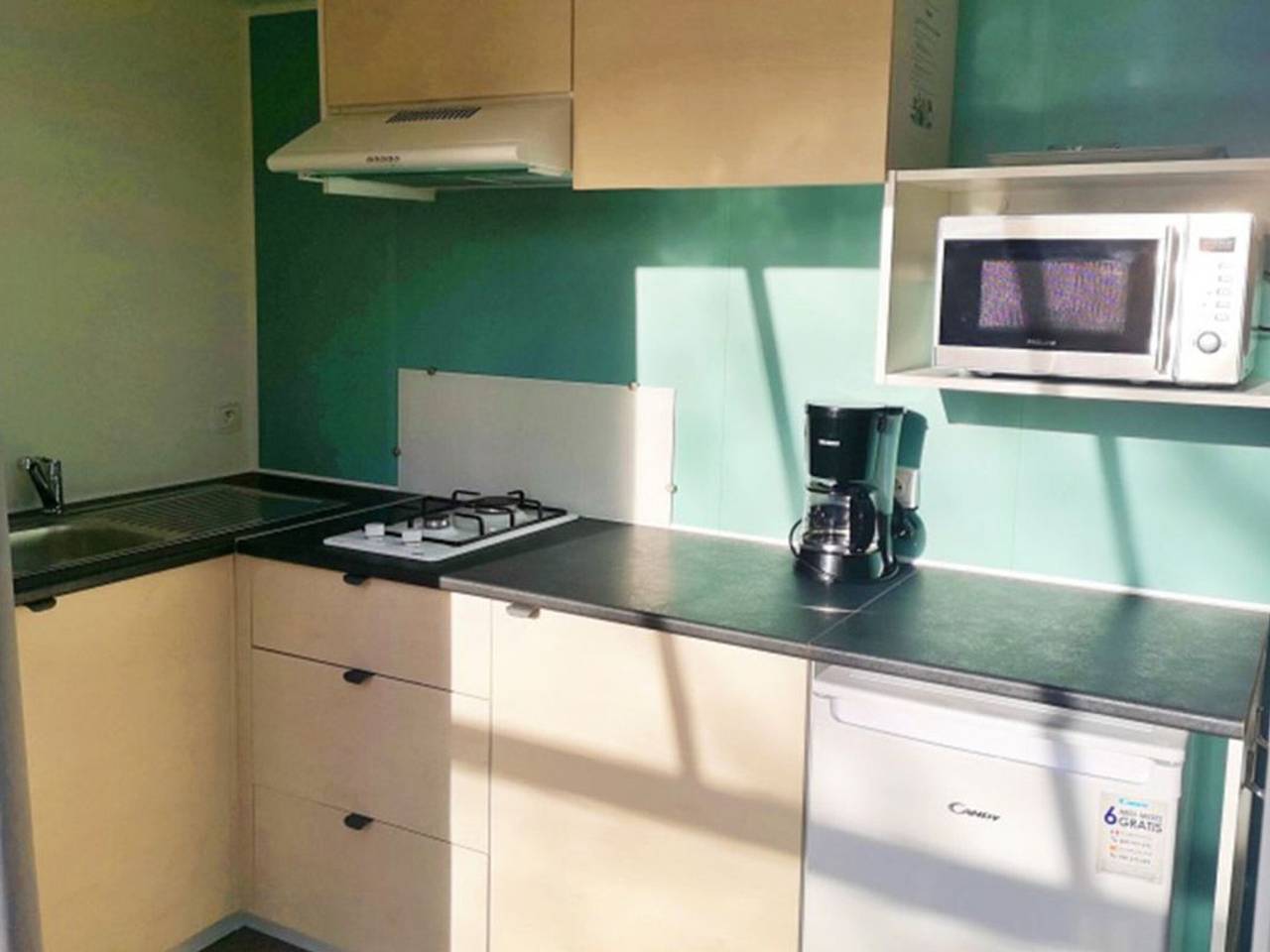 Mobile Home with Terrace in Collias for 2 People in Collias, Nimes region