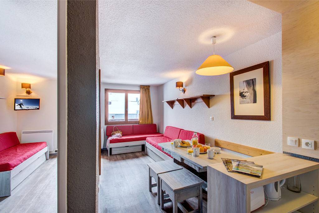 Entire studio, Résidence Le Borsat Iv in Tignes, Vanoise National Park