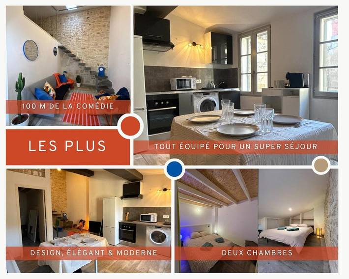 Appartement de vacances pour 4 personnes, animaux acceptés
