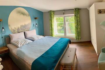 Ferienwohnung für 4 Personen, mit Balkon und Garten in Friedrichswalde