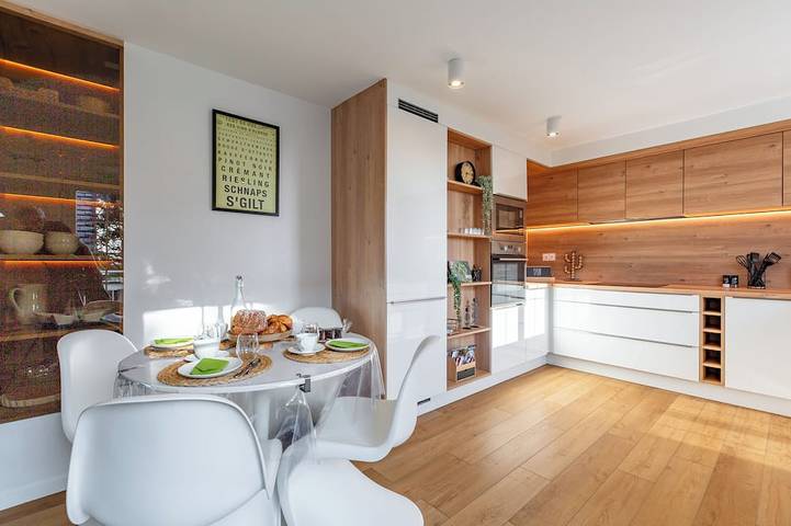 Appartement de vacances pour 7 personnes, avec jardin