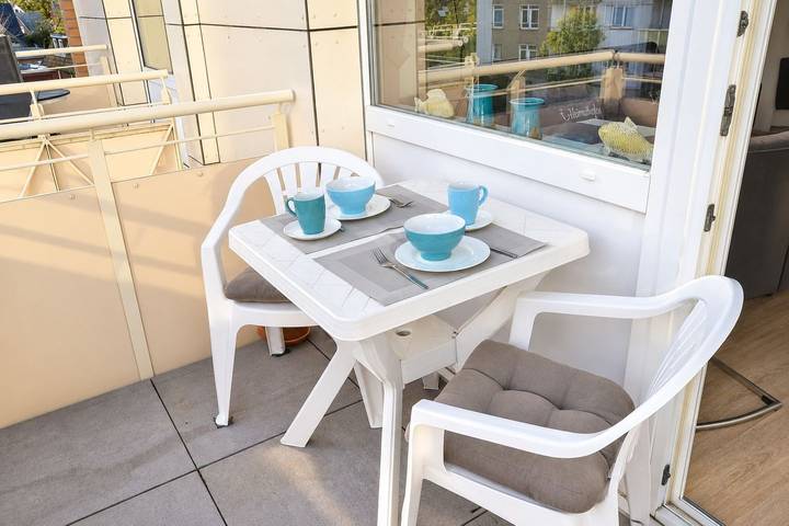 Ganze Wohnung, Modernes Apartment mit Balkon und Wlan in Strandnähe in Westerland in Westerland, Sylt (Gemeinde)
