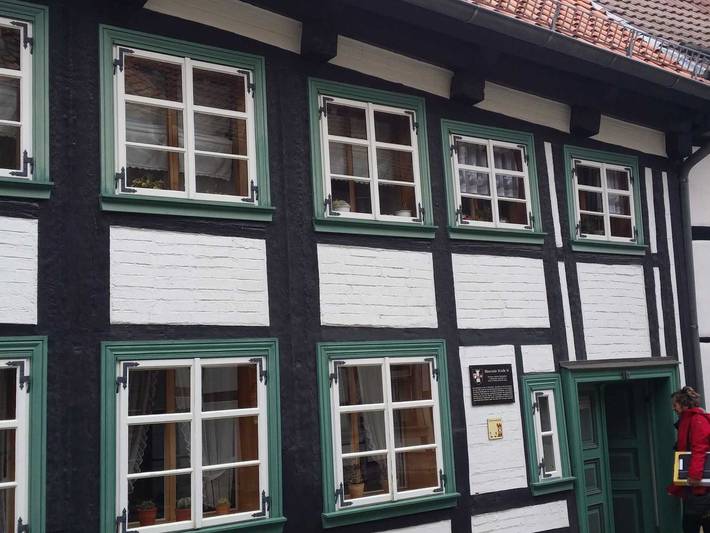Ferienwohnung für 2 Personen, mit Terrasse und Garten in Blankenburg