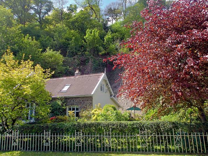 Maison de vacances pour 4 personnes, avec jardin dans Devon