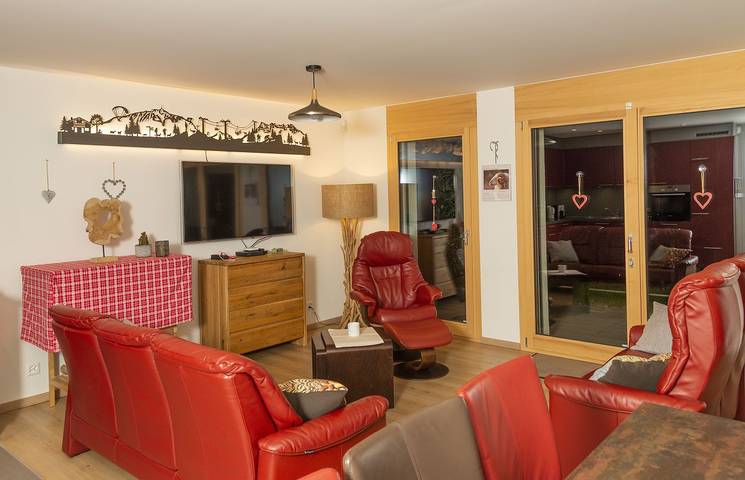 Gîte pour 8 personnes, avec terrasse à Leysin - 4