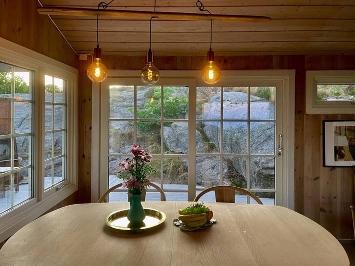 Cottage für 8 Personen mit Meerblick in Lillesand