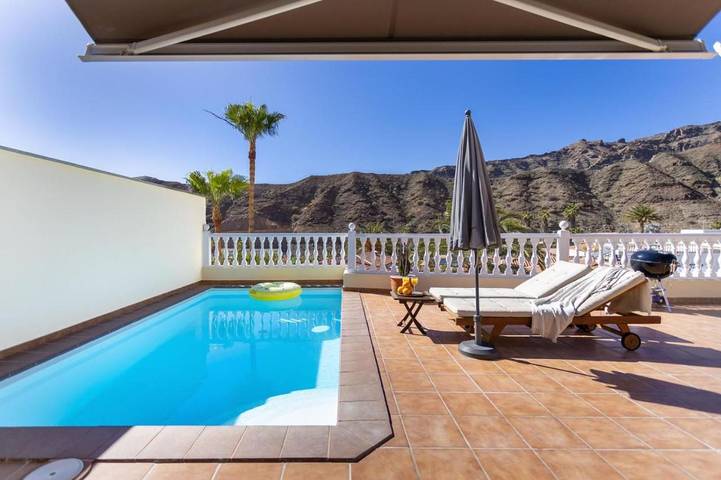 Casa rural para 4 personas, con piscina además de vistas y jardín en Mogán - 2