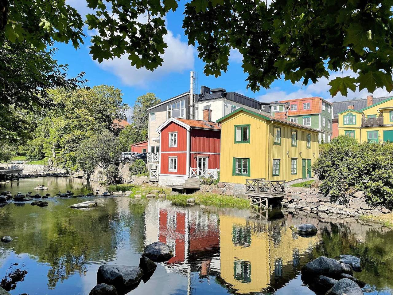 Charmantes Haus auf einer Insel mit Gästehaus in Vätö, Schwedische Ostsee