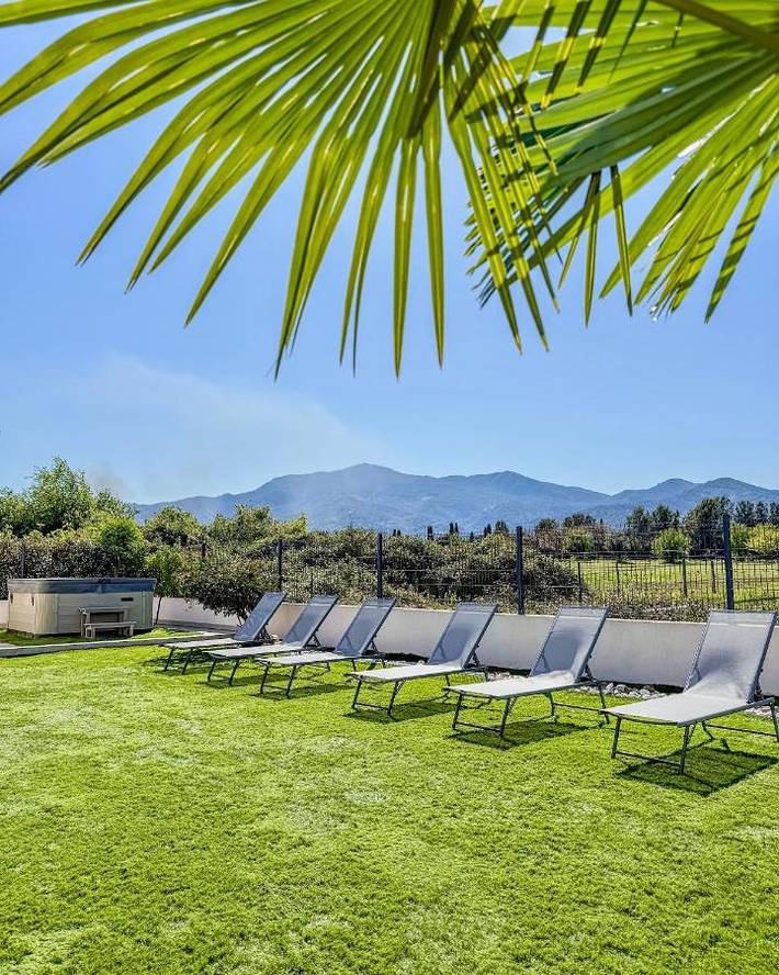 Location de vacances pour 11 personnes, avec piscine ainsi que jardin et vue, animaux acceptés à Vescovato - 2