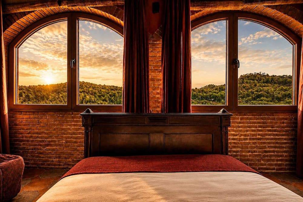 Forteresse médiévale privée près de Barcelone in Granera, Barcelone l'intérieur des terres
