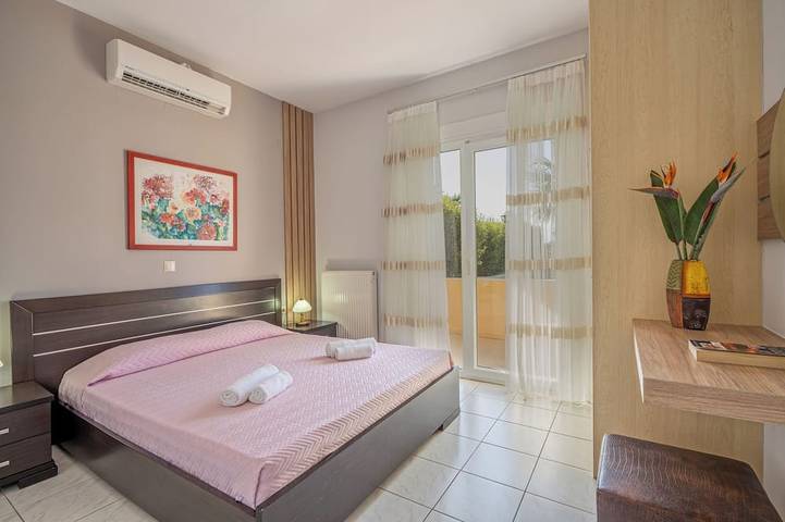Knossos Estate, Villa Pasifai, een luxe privévilla met eindeloos zwembad in Rethymno en omgeving
