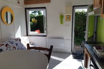 Gîte pour 2 personnes, avec terrasse et jardin à Asnelles
